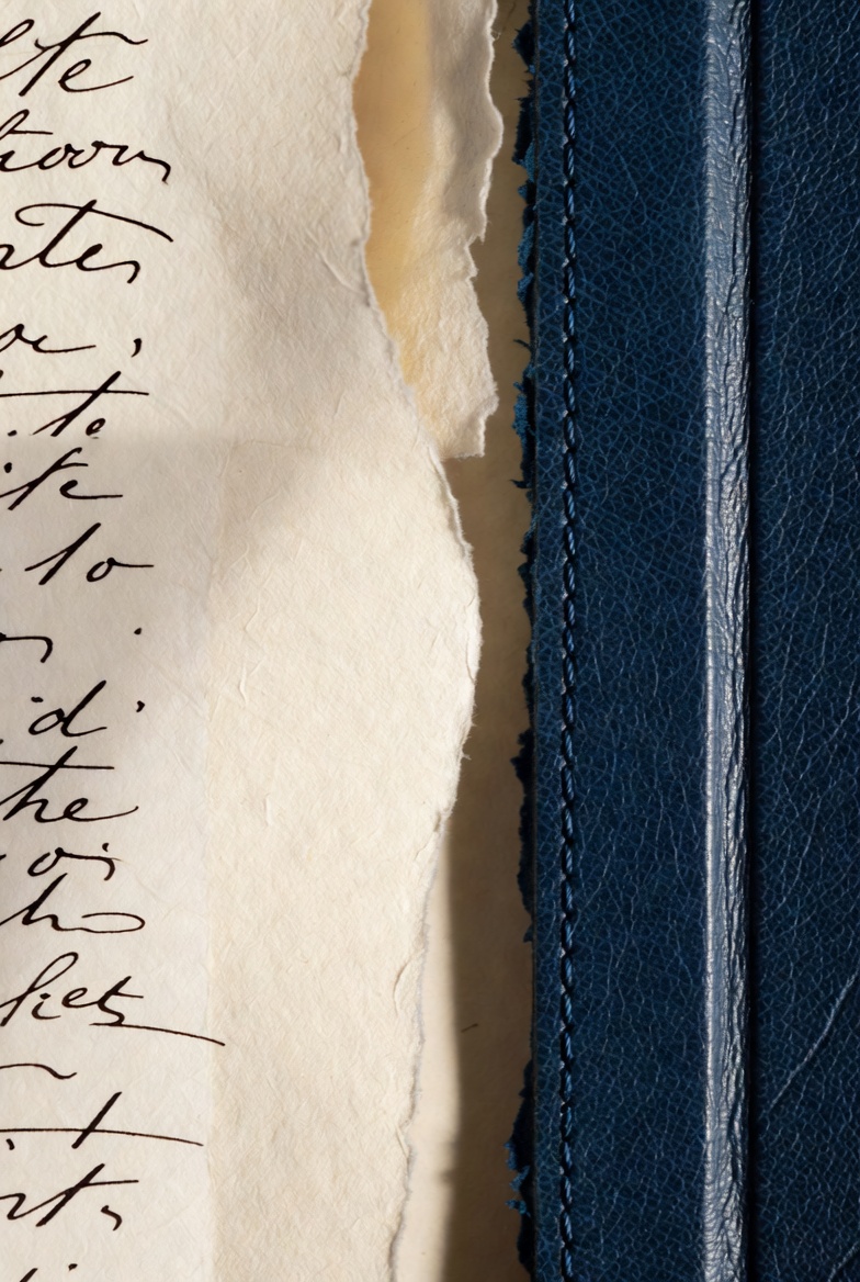 Textured paper and binding — The Aligned Shift